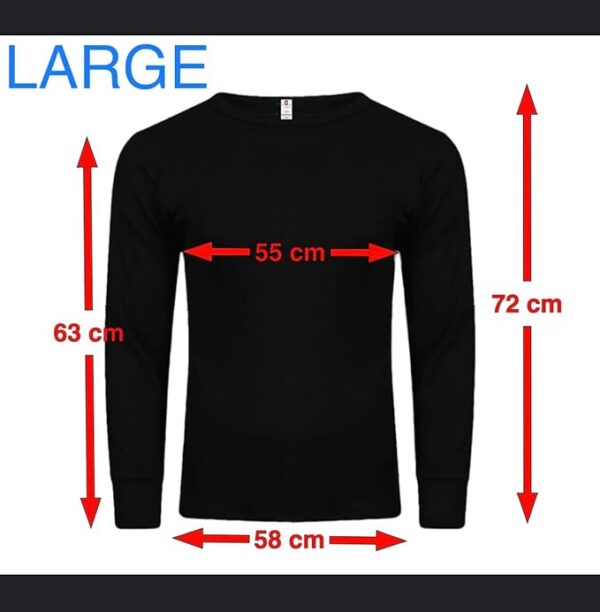 CS-Cozy Style 2 Pack Men's Thermal Long Sleeve Tops T-Shirt - Image 2